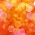 Red bokeh background for seasonal, holidays, celebrations and all design works Royalty Free Stock Photo