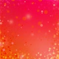 Red bokeh background for seasonal, holidays, celebrations and all design works Royalty Free Stock Photo