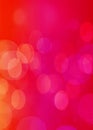 Red bokeh background for seasonal, holidays, celebrations and all design works Royalty Free Stock Photo