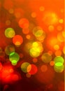 Red bokeh background for seasonal, holidays, celebrations and all design works Royalty Free Stock Photo