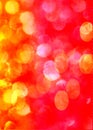 Red bokeh background for seasonal, holidays, celebrations and all design works Royalty Free Stock Photo