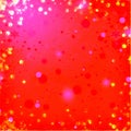 Red bokeh background for seasonal, holidays, event and celebrations Royalty Free Stock Photo