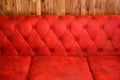 Red bolster. Royalty Free Stock Photo