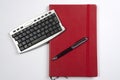 Red book and calculator Royalty Free Stock Photo