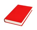 Red book isolated