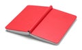 Red Book Open Face Down Royalty Free Stock Photo