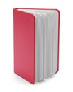 Red Book Upright Royalty Free Stock Photo