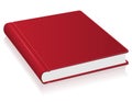 Red book vector illustration Royalty Free Stock Photo