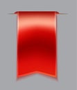 Red bookmark ribbon Royalty Free Stock Photo