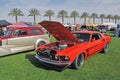 Red Boss 302 Ford Mustang