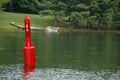Red bouy Royalty Free Stock Photo
