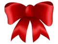 Red Bow Royalty Free Stock Photo
