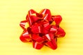 Red bow Royalty Free Stock Photo