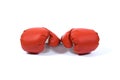 Red boxing glove Royalty Free Stock Photo