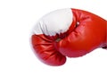 Red boxing glove Royalty Free Stock Photo