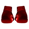 Red Boxing Gloves Royalty Free Stock Photo