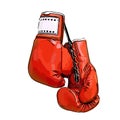 Red boxing gloves