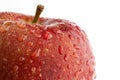 Red braeburn apple Royalty Free Stock Photo