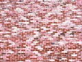 Red brick alley building wall vintage retro style bright white red office interior design warehouse Royalty Free Stock Photo