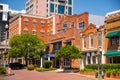 Red brick architecture Downtown Tallahassee FL