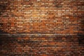 Red brick background