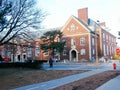 UIUC campus building Royalty Free Stock Photo