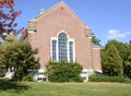 Red brick colonial style building