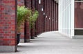 Red Brick Columns Royalty Free Stock Photo