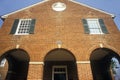 Red brick courthouse, Fairfax County, VA Royalty Free Stock Photo