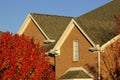 Red Brick Home Detail Royalty Free Stock Photo