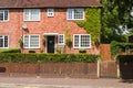 Red brick house Royalty Free Stock Photo