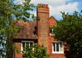 Red brick house