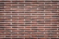 Red brick loft style wall, background.