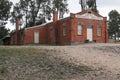 The red brick Mechanics Institute 1863 was built as a memorial to Burke and Wills