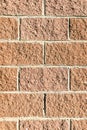 Red brick, natural stone surface Royalty Free Stock Photo