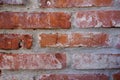 Brick old wall background close up Royalty Free Stock Photo