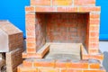 Red brick oven Royalty Free Stock Photo