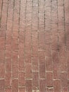 Red Brick Road Texture Background Royalty Free Stock Photo