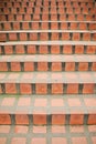 Red brick staircase Royalty Free Stock Photo