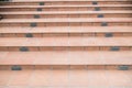 Red brick staircase at public park Royalty Free Stock Photo