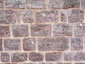 Red brick stones to use as background Royalty Free Stock Photo