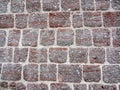 Red brick stones to use as background Royalty Free Stock Photo