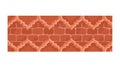 Red Brick Texture Pattern, Repeating Architectural Background Vector Generative AI Royalty Free Stock Photo