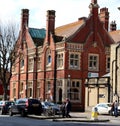 Red brick Victorian building in Hove.