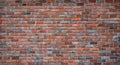 Red Brick Wall background Royalty Free Stock Photo