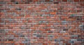 Red Brick Wall background