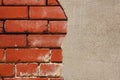 Red brick wall Royalty Free Stock Photo