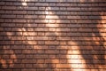 Red brick wall background Royalty Free Stock Photo