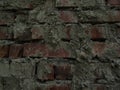 Red brick wall background. Grunge stone background. Royalty Free Stock Photo