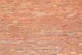 Red brick wall background with impurities of white